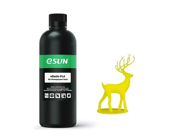 Фотополімерна смола eSUN eResin PLA UV/LCD Yellow 1kg (ERESIN-PLA-Y1000G)