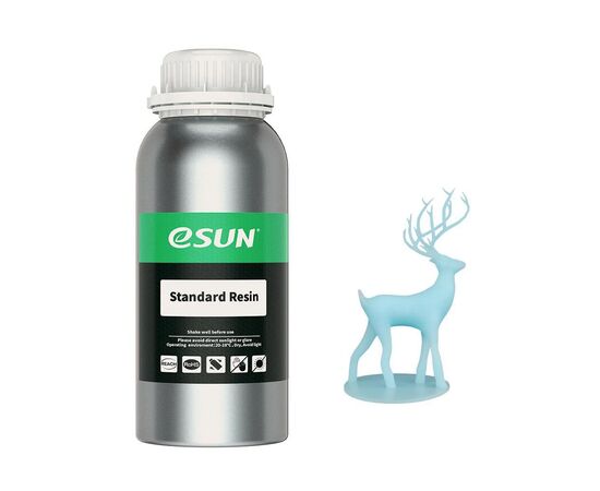 Фотополимерная смола eSUN Resin standard UV/LCD Sky Blue 1kg (STANDARDRESIN-SB1000G)