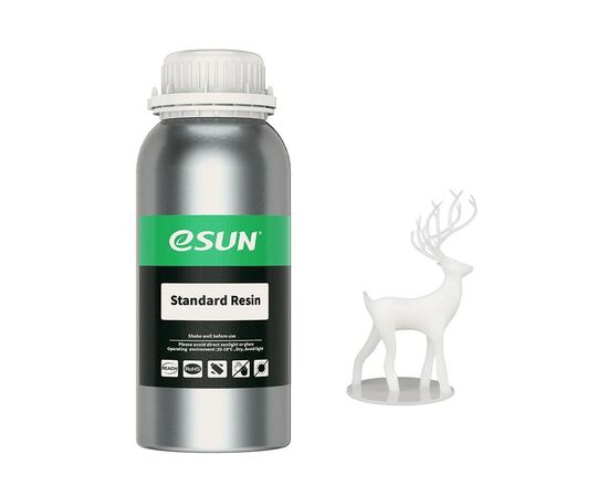 Фотополимерная смола eSUN Resin standard UV/LCD White 1kg (STANDARDRESIN-W1000G)