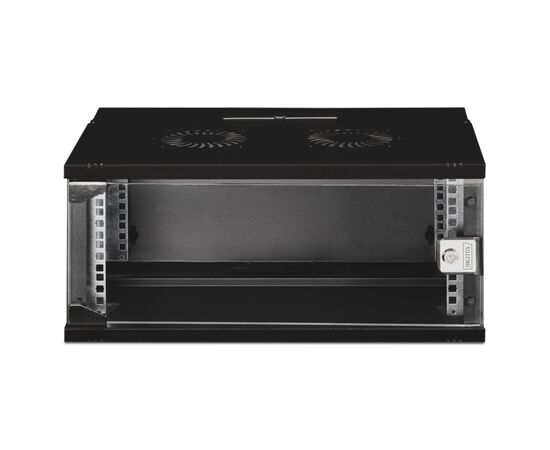 Шкаф настенный Digitus 4U SOHO Pro 19" 540*400*240мм(Ш*Г*В), black (DN-49201), изображение 6