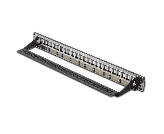 Патч-панель 19" 1U 24 порта наборная Kyestone Digitus (DN-91411-LF), изображение 2