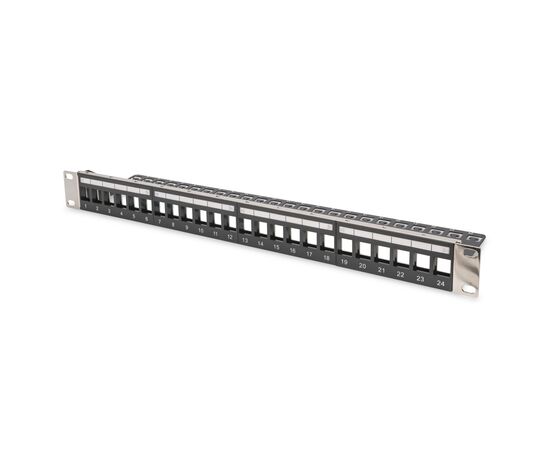 Патч-панель 19" 1U 24 порта наборная Kyestone Digitus (DN-91411-LF)
