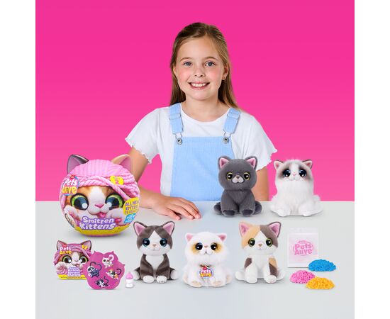 Інтерактивна іграшка Pets & Robo Alive S2 – Грайливі кошенята (9568), зображення 5