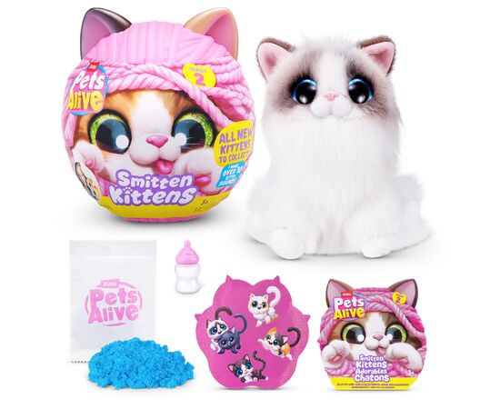 Інтерактивна іграшка Pets & Robo Alive S2 – Грайливі кошенята (9568), зображення 6