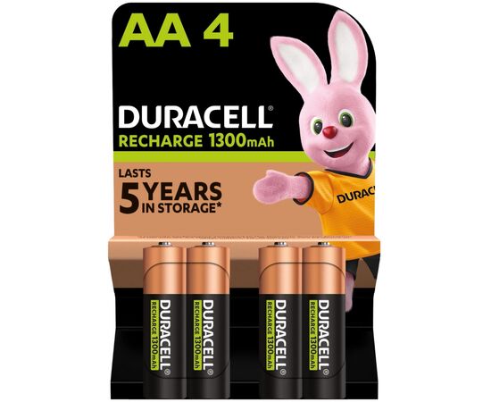 Акумулятор Duracell AA HR6 1300mAh * 4 (5007324)