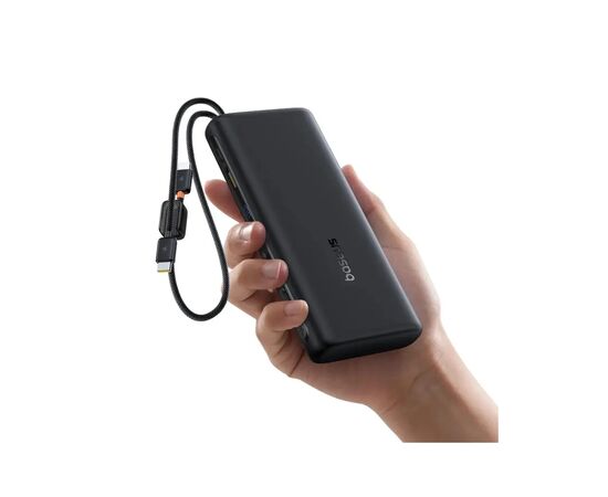 Батарея универсальная Baseus 25000mAh EnerFill FC41 145W, PD/3.1, QC/4.0, Black (E0028H01), изображение 4