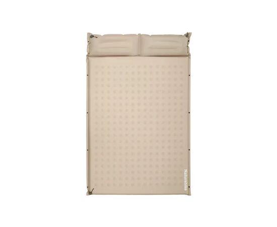 Туристический коврик Naturehike CNK2550WS025, вологостійкий, 200х130х6 см, бежевий (6977465868756)