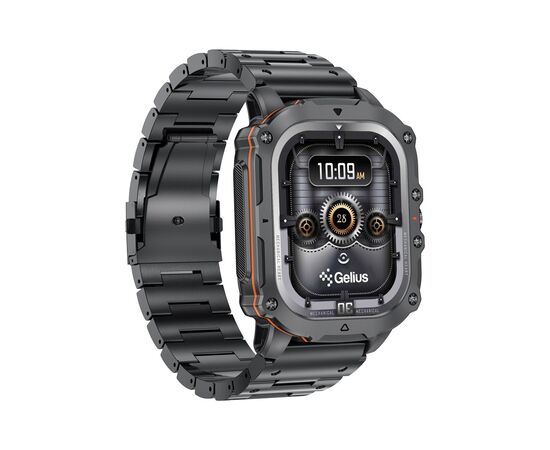 Смарт-годинник Gelius Tactical Heavy (GP-SW016) Black Chrome (2099901019097), зображення 3