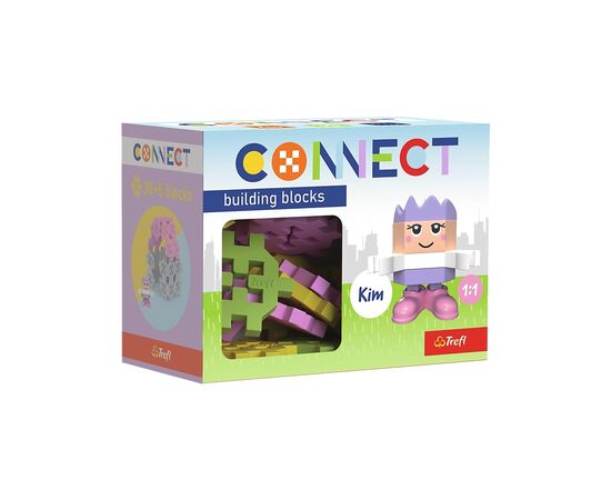 Конструктор Trefl Connect з ігровою фігуркою Kim 35 деталей (5900511620030)