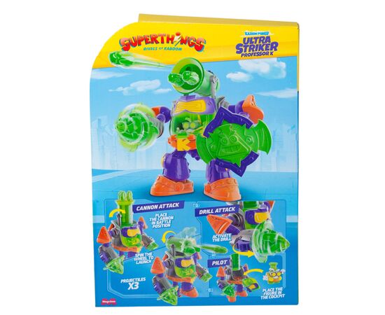 Игровой набор SuperThings серии Kazoom Power – Ультрастрайкер Профессор К (PSTSP116IN260), изображение 9