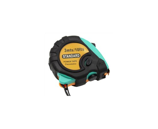 Рулетка Voltronic обрезиненная STANDART, 3м, Q48 (FM-RSS/3m)