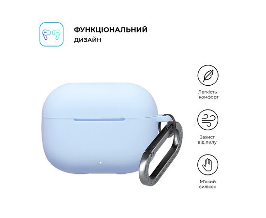 Чехол для наушников Armorstandart Hang Case для Huawei FreeBuds SE 4 Light Blue (ARM90052), изображение 2