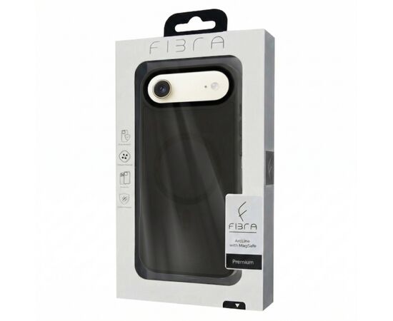 Чохол до мобільного телефона BeCover FIBRA ArcLine MagSafe Apple iPhone 17 Air Black (715375), зображення 5