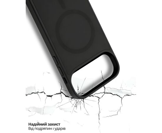 Чохол до мобільного телефона BeCover FIBRA ArcLine MagSafe Apple iPhone 17 Air Black (715375), зображення 6