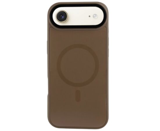 Чохол до мобільного телефона BeCover FIBRA ArcLine MagSafe Apple iPhone 17 Air Brown (715376), зображення 2