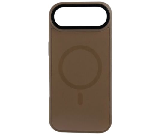 Чохол до мобільного телефона BeCover FIBRA ArcLine MagSafe Apple iPhone 17 Air Brown (715376), зображення 3