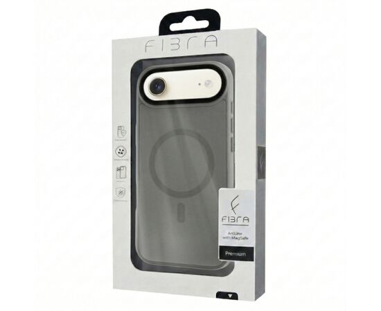 Чохол до мобільного телефона BeCover FIBRA ArcLine MagSafe Apple iPhone 17 Air Gray (715377), зображення 5