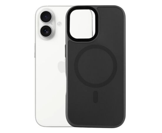 Чохол до мобільного телефона BeCover FIBRA ArcLine MagSafe Apple iPhone 17 Black (715372)