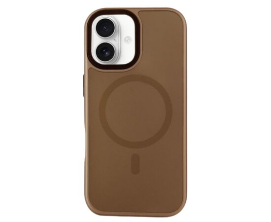 Чохол до мобільного телефона BeCover FIBRA ArcLine MagSafe Apple iPhone 17 Brown (715373), зображення 2