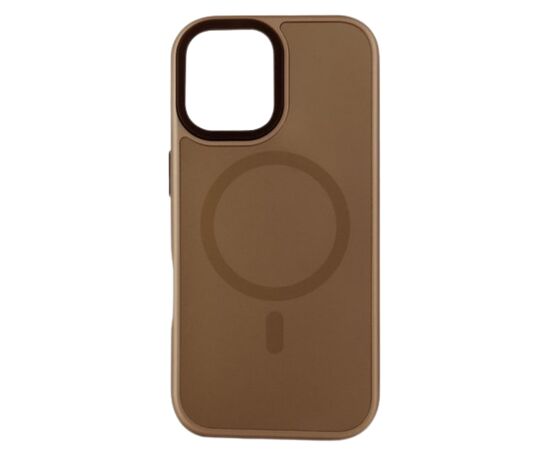 Чохол до мобільного телефона BeCover FIBRA ArcLine MagSafe Apple iPhone 17 Brown (715373), зображення 3