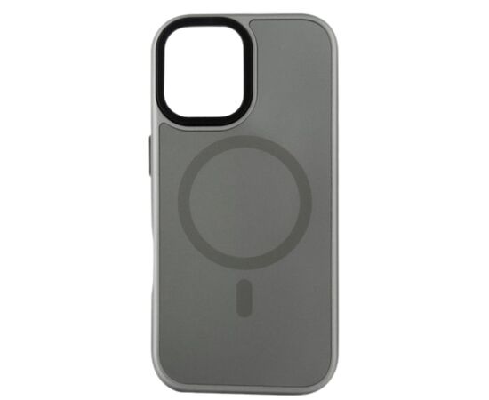 Чохол до мобільного телефона BeCover FIBRA ArcLine MagSafe Apple iPhone 17 Gray (715374), зображення 3