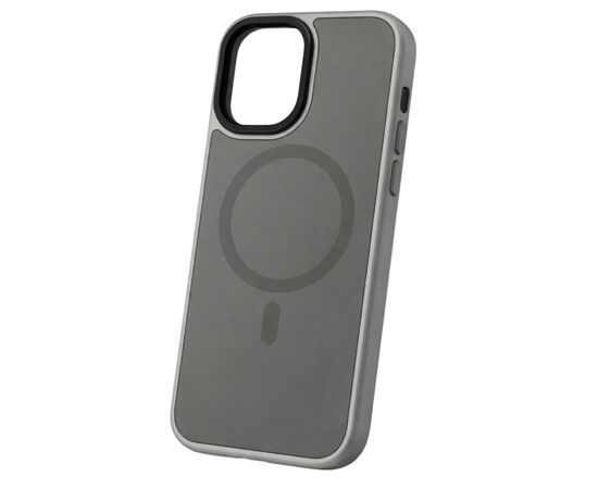 Чохол до мобільного телефона BeCover FIBRA ArcLine MagSafe Apple iPhone 17 Gray (715374), зображення 4
