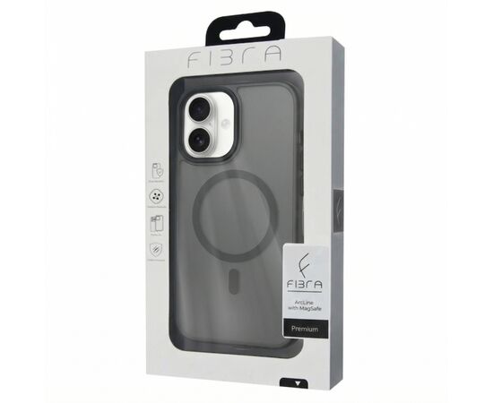 Чохол до мобільного телефона BeCover FIBRA ArcLine MagSafe Apple iPhone 17 Gray (715374), зображення 5