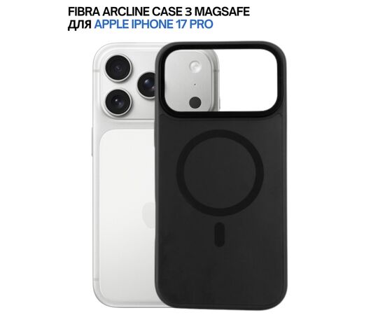 Чохол до мобільного телефона BeCover FIBRA ArcLine MagSafe Apple iPhone 17 Pro Black (715381), зображення 6