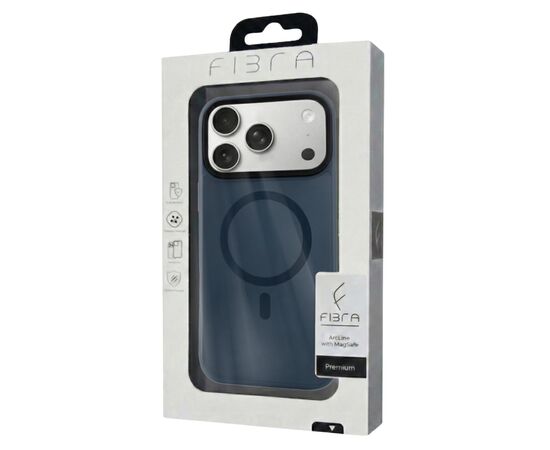 Чохол до мобільного телефона BeCover FIBRA ArcLine MagSafe Apple iPhone 17 Pro Max Blue (715387), зображення 5