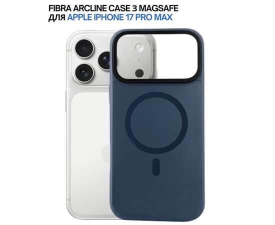 Чохол до мобільного телефона BeCover FIBRA ArcLine MagSafe Apple iPhone 17 Pro Max Blue (715387), зображення 7