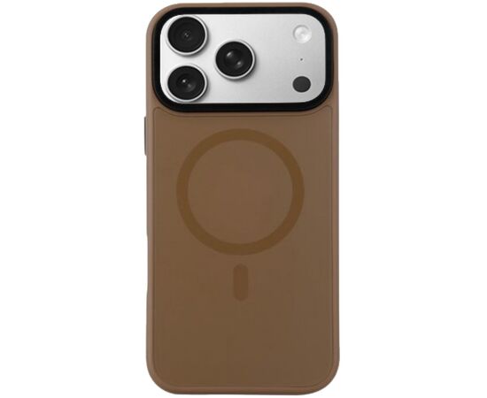 Чохол до мобільного телефона BeCover FIBRA ArcLine MagSafe Apple iPhone 17 Pro Max Brown (715388), зображення 2