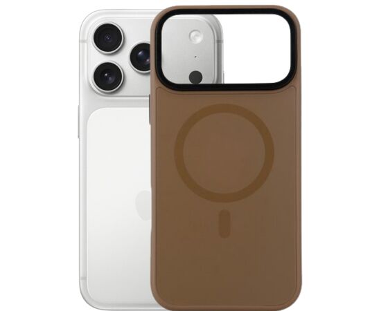 Чохол до мобільного телефона BeCover FIBRA ArcLine MagSafe Apple iPhone 17 Pro Max Brown (715388)