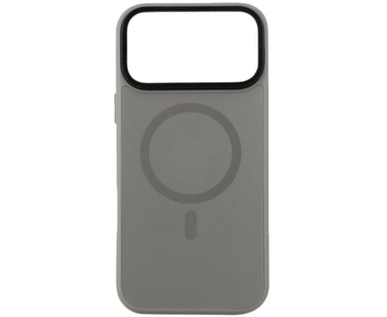 Чохол до мобільного телефона BeCover FIBRA ArcLine MagSafe Apple iPhone 17 Pro Max Gray (715389), зображення 3