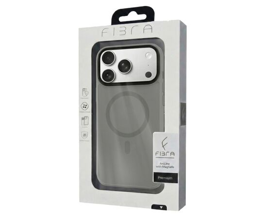 Чохол до мобільного телефона BeCover FIBRA ArcLine MagSafe Apple iPhone 17 Pro Max Gray (715389), зображення 5