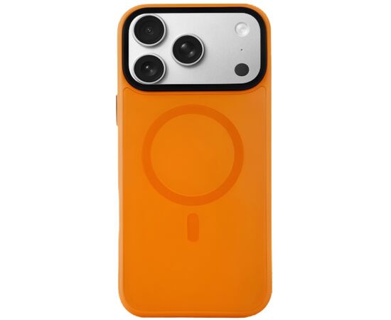 Чохол до мобільного телефона BeCover FIBRA ArcLine MagSafe Apple iPhone 17 Pro Orange (715385), зображення 2