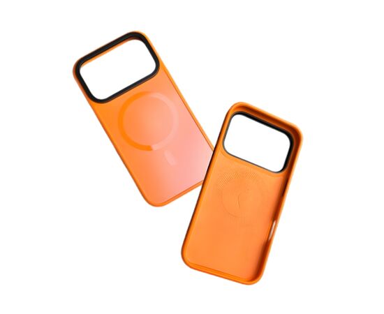 Чохол до мобільного телефона BeCover FIBRA ArcLine MagSafe Apple iPhone 17 Pro Orange (715385), зображення 5