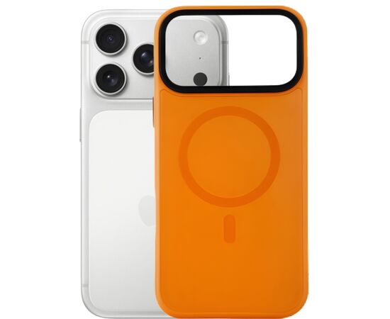 Чохол до мобільного телефона BeCover FIBRA ArcLine MagSafe Apple iPhone 17 Pro Orange (715385)