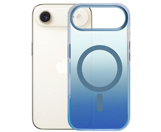 Чохол до мобільного телефона BeCover FIBRA Shock-Proof MagSafe Apple iPhone 17 Air Blue (715451)