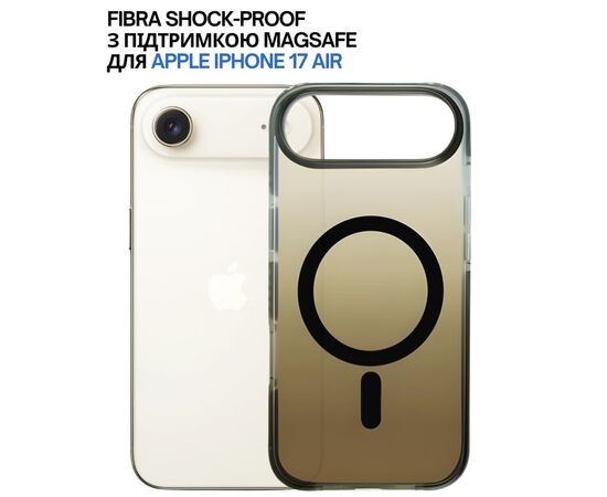 Чохол до мобільного телефона BeCover FIBRA Shock-Proof MagSafe Apple iPhone 17 Air Clay (715452), зображення 4