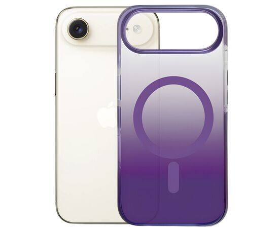 Чохол до мобільного телефона BeCover FIBRA Shock-Proof MagSafe Apple iPhone 17 Air Deep Purple (715453)