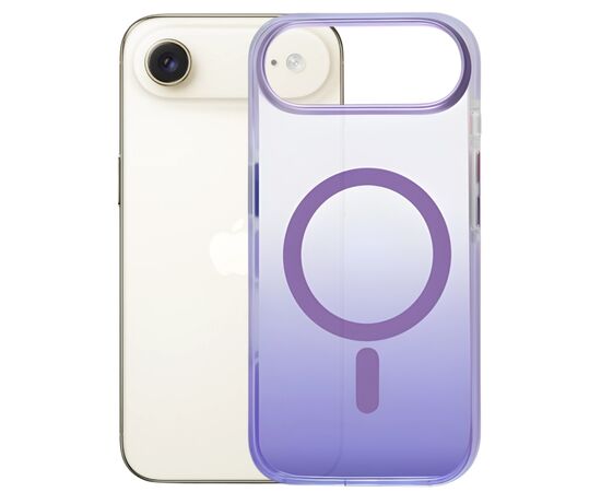 Чохол до мобільного телефона BeCover FIBRA Shock-Proof MagSafe Apple iPhone 17 Air Light Purple (715456)