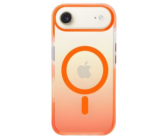 Чохол до мобільного телефона BeCover FIBRA Shock-Proof MagSafe Apple iPhone 17 Air Orange (715457), зображення 2