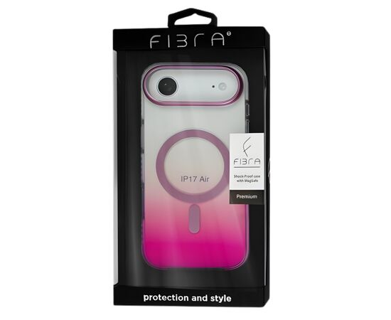 Чохол до мобільного телефона BeCover FIBRA Shock-Proof MagSafe Apple iPhone 17 Air Pink (715458), зображення 5
