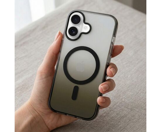 Чохол до мобільного телефона BeCover FIBRA Shock-Proof MagSafe Apple iPhone 17 Black (715439), зображення 7