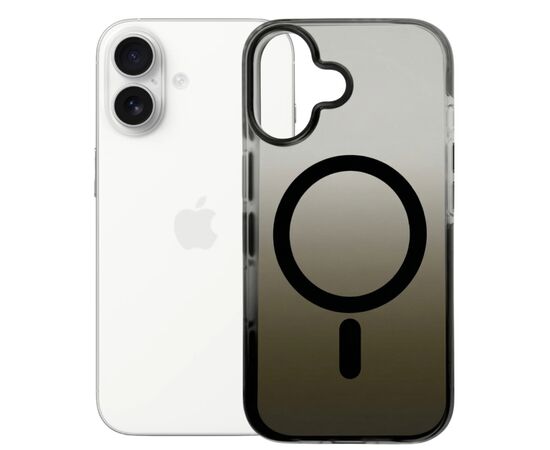 Чохол до мобільного телефона BeCover FIBRA Shock-Proof MagSafe Apple iPhone 17 Black (715439)