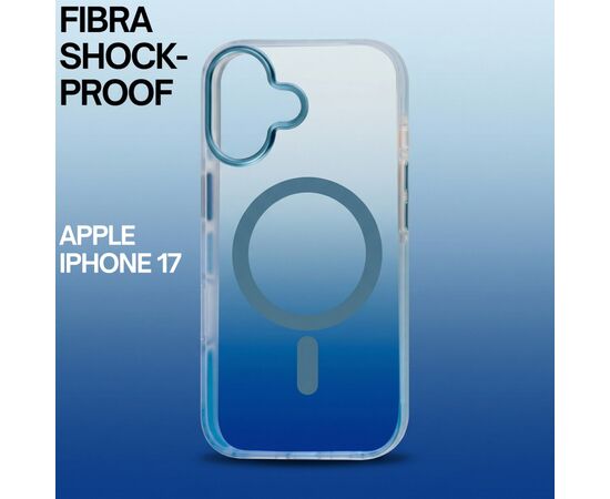 Чохол до мобільного телефона BeCover FIBRA Shock-Proof MagSafe Apple iPhone 17 Blue (715440), зображення 3