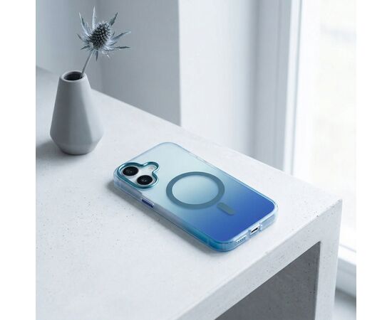 Чохол до мобільного телефона BeCover FIBRA Shock-Proof MagSafe Apple iPhone 17 Blue (715440), зображення 8