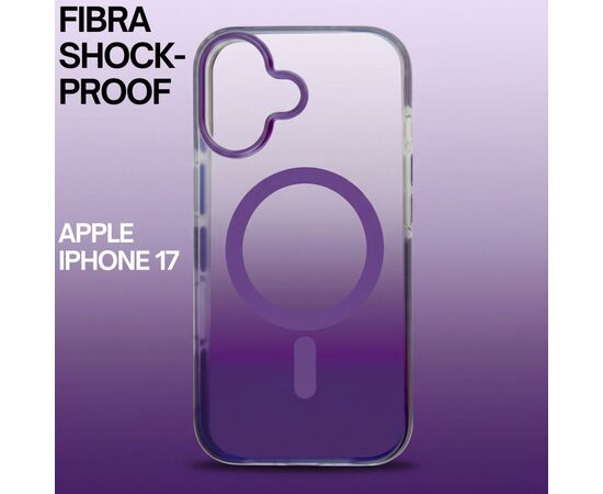 Чохол до мобільного телефона BeCover FIBRA Shock-Proof MagSafe Apple iPhone 17 Deep Purple (715442), зображення 4