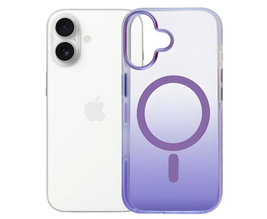 Чохол до мобільного телефона BeCover FIBRA Shock-Proof MagSafe Apple iPhone 17 Light Purple (715445)