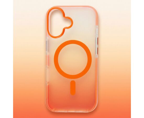 Чохол до мобільного телефона BeCover FIBRA Shock-Proof MagSafe Apple iPhone 17 Orange (715446), зображення 4